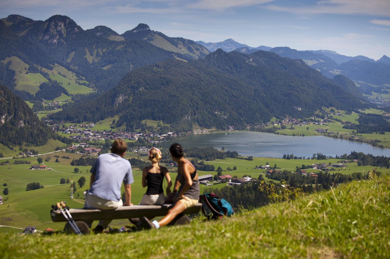 Postgasthof Fischerwirt Walchsee Bagian luar foto